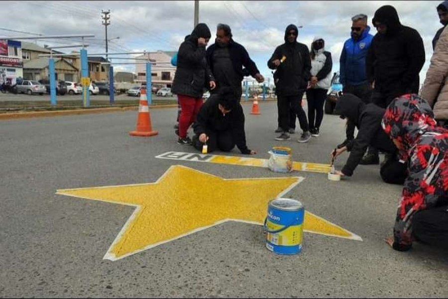 Pintaron dos nuevas estrellas amarillas en Río Grande Río Grande