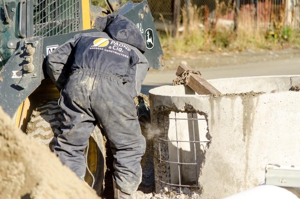 Avanzan Con Los Trabajos De Pluviales En El Barrio Ecol Gico Ushuaia