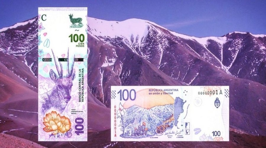 Turuca El Banco Central Presentó El Nuevo Billete De 100 Pesos Nacionales Minuto Fueguino