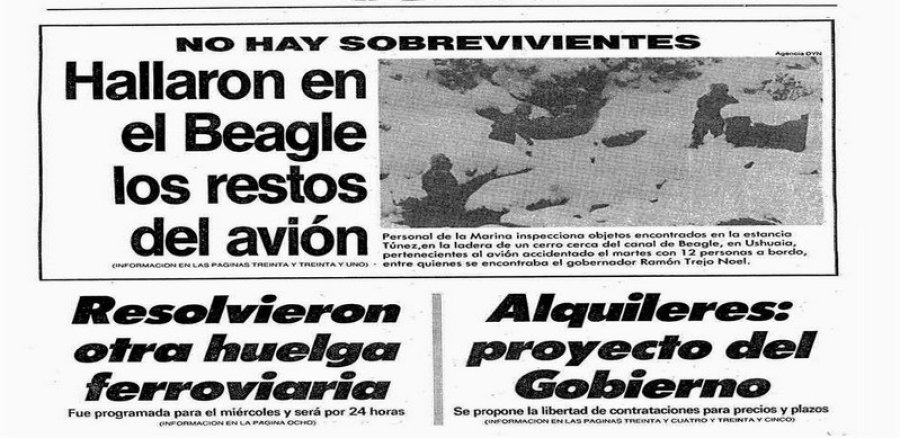 Hoy se cumplen 39 años del trágico accidente del Lear Jet