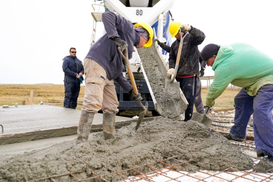 Gran descenso de empresas constructoras en Tierra del Fuego